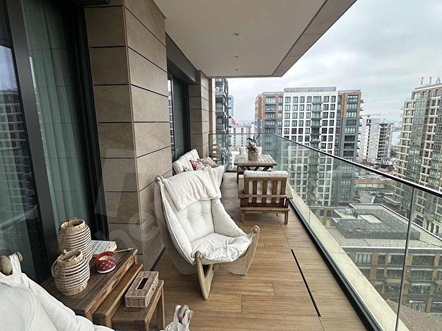 BÜYÜKYALIda KISMİ DENİZ MANZARALI BALKONLU 3+1 KİRALIK DAİRE - Görsel 7