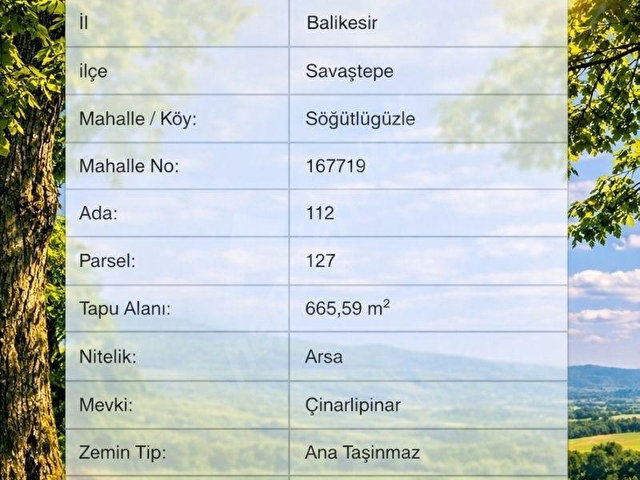 🚨 SAVAŞTEPEDE 665 M² CADDEYE CEPHELİ İMARLI ARSA 🚨 - Görsel 3