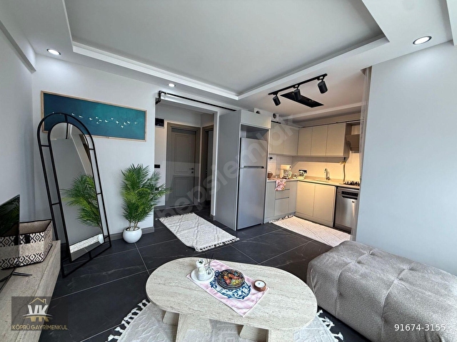 VK Köprü Gruptan SATILIK LÜKS EŞYALI 1+1 DAİRE - Görsel 9