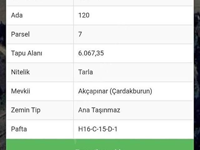 ÇANAKKALE MERKEZ SARICAELİ KÖYÜNDE SATILIK TARLA - Görsel 15