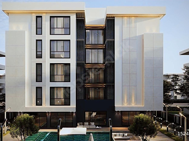 KUM MAHALLESİNDE DENİZ MANZARALI (250 MT) HAVUZLU SATILIK DAİRE - Görsel 7