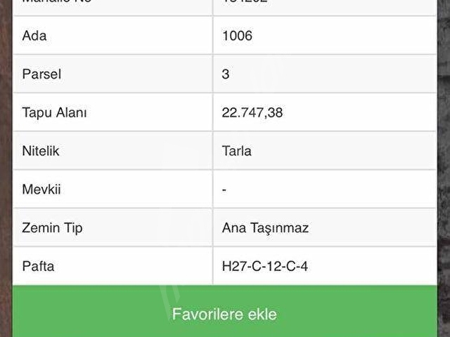 T&CDEN BEYPAZARI KAYABÜKÜ MAH. 350 M2 TAPULU TARLA - Görsel 2