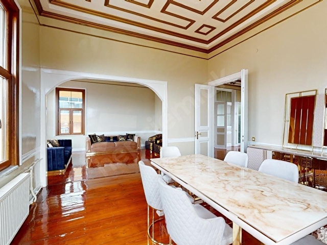 SARIYER MERKEZDE KİRALIK 3 KATLI BAHÇELİ 5+2 TARİHİ KÖŞK - Görsel 12