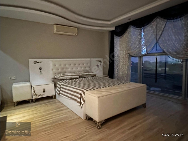 ALANYA KARGICAKTA KİRALIK MANZARALI 5+2 MÜSTAKİL EŞYALI VİLLA - Görsel 19