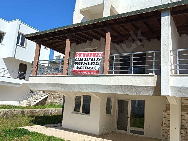 ÇANAKKALE AYVACIK ASOSTA SATILIK 3+1 İKİZ VİLLA DENİZ MANZARALI - Görsel 2