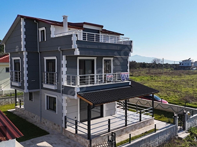 İzmir Dikili Salihler Deniz Manzaralı Satılık Müstakil 4+1 Villa - Görsel 18