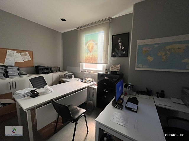 İSKANLI BİNADA OFİS BÖLÜMLERİ HAZIR YAPILI KİRALIK 1100m2 - Görsel 2
