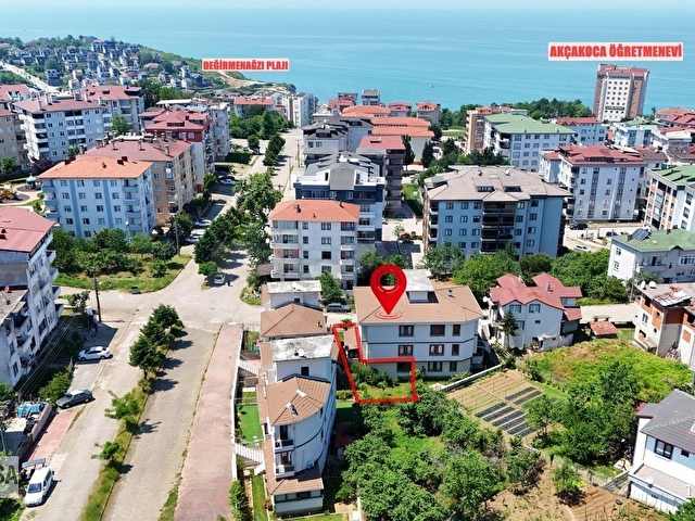 KW METSADAN AKÇAKOCA HACI YUSUFLARDA BAHÇELİ SATILIK 2+1 DAİRE - Görsel 2