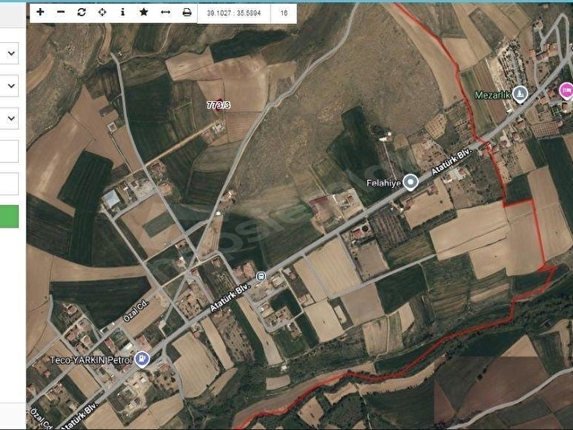 ACİL...! FELAHİYE MERKEZDE 414 M² KÖŞE VİLLA PARSELİ - Görsel 8