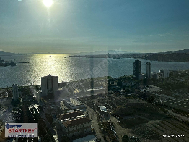 Folkart A Kulede Deniz Manzaralı KDV DAHİL 36.Kat Kiralık Ofis - Görsel 13