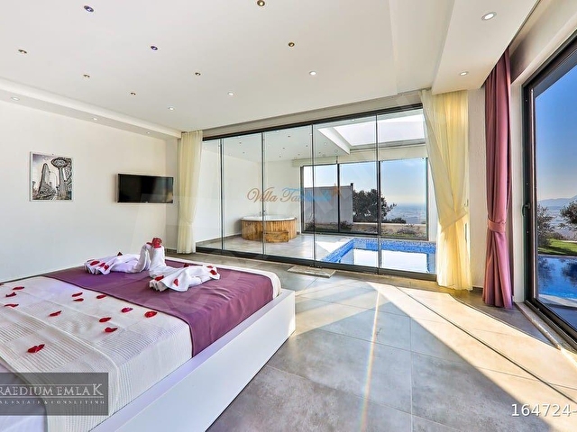 Günlük Kiralık 1 Odalı Villa - Antalya Kaş Üzümlü Mahallesi - 2 Kişi Kapasiteli - Görsel 9