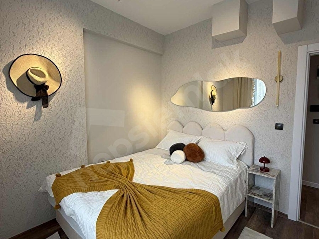 KÖRFEZDE ÖZENLE DİZAYN EDİLMİŞ FUL EŞYALI SATILIK LÜKS 1+1 DAİRE - Görsel 15