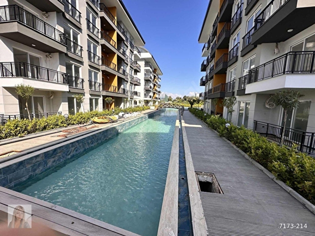 HAVUZLU BAHÇELİ 1+1 LUX SITE - Görsel 5