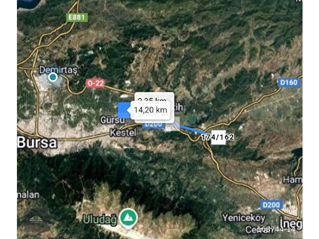 EMLAK VIZYONUNDAN BURSA KESTEL ERDOĞAN SATILIK HOBİ BAHÇESİ - Görsel 8