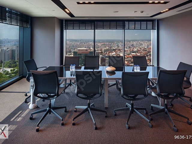 Nurol Tower Satış Kiralama Ofisinden Mobilyalı 1+1 Dekorasyonlu Ofis / LUX - Görsel 19