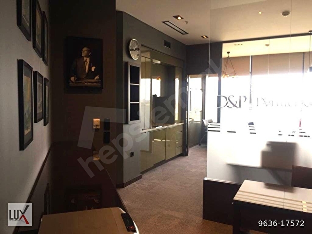Nurol Tower Satış Kiralama Ofisinden Mobilyalı 1+1 Dekorasyonlu Ofis / LUX - Görsel 8