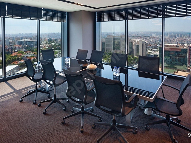 Nurol Tower Satış Kiralama Ofisinden Mobilyalı 1+1 Dekorasyonlu Ofis / LUX - Görsel 20