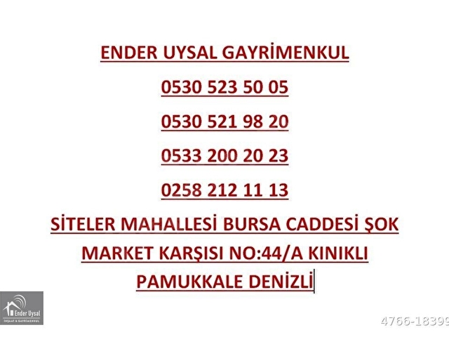 ENDER UYSAL GAYRİMENKULDEN ASMALIEVLERDE 1+1 UYGUN APART. - Görsel 7