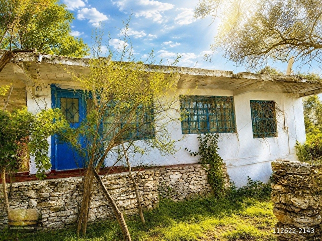 Bodrum Yakını Söğütçükte Satılık Köy Evi + 1 Dönüm İmarlı Arsa - Görsel 2