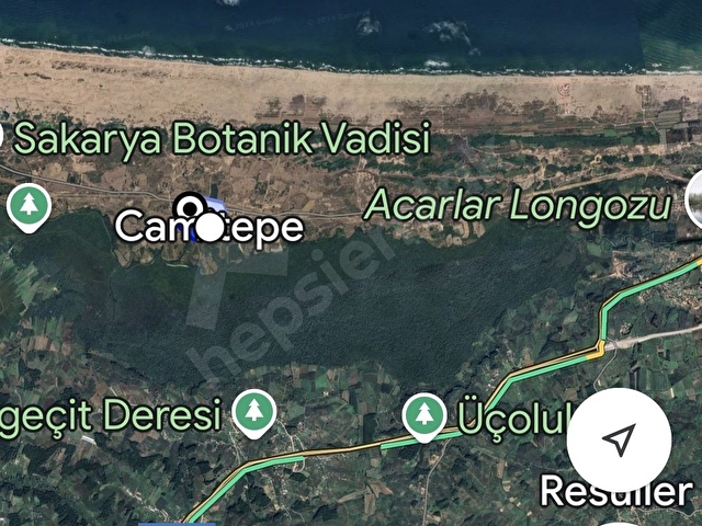 Karasu Denizköyde de 286 m2 Yanyana iki adet parsel - Görsel 2
