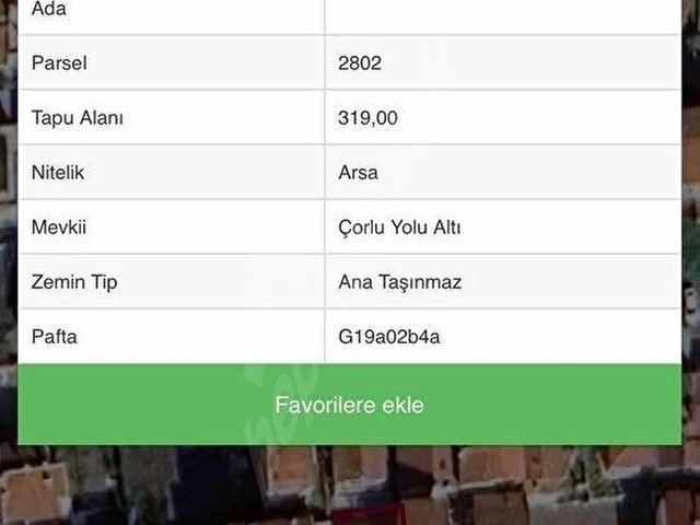 ŞAHTURDAN TEKİRDAĞ DEĞİRMENALTI MAH.SATILIK ARSA - Görsel 5