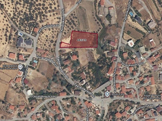 BURHANİYE TAYLIELİNDE İMARLI 2.620 M² PROJELİK ARSA... - Görsel 2