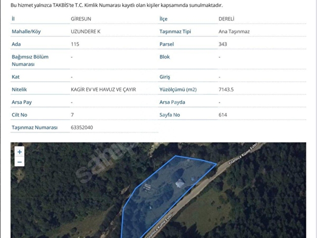 ESAT YAMAKTAN UZUNDEREDE ASFALTA 180 METRE CEPHELİ 7 DÖNÜM ARAZİ - Görsel 8