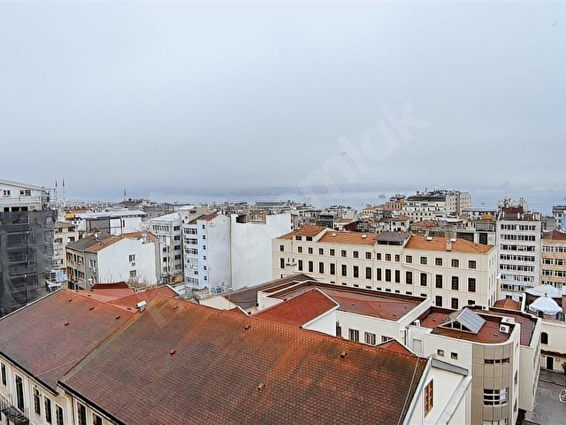 İstanbul Beyoğlu Galata MYD Boğaz manzaralı 3+1 kiralık daire - Görsel 15