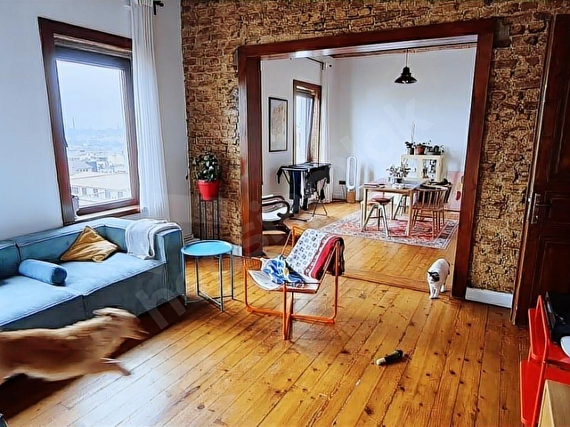 İstanbul Beyoğlu Galata MYD Boğaz manzaralı 3+1 kiralık daire - Görsel 10