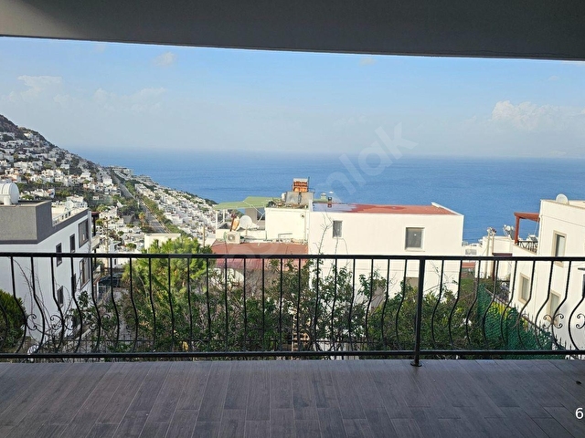 Bodrum Gündoğan Plajlı Site Harika Deniz Manzaralı Kiralık Villa - Görsel 2