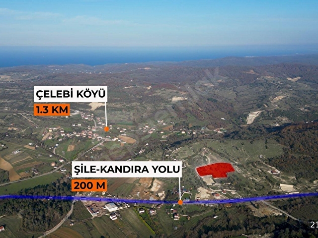 KOCAELİ, KANDIRA, YAĞCILAR KÖYÜ’NDE, SATILIK TARLA NİTELİKLİ ARAZİ, - Görsel 6