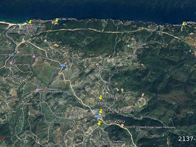 KOCAELİ, KANDIRA, YAĞCILAR KÖYÜ’NDE, SATILIK TARLA NİTELİKLİ ARAZİ, - Görsel 22