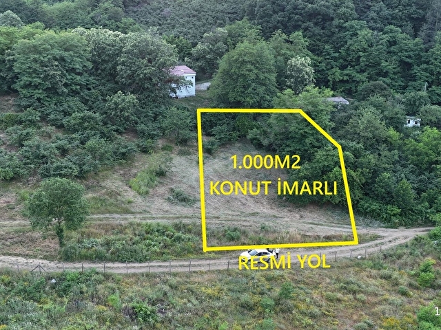 İLİMBEYDE HEMEN EVİNİZİ YAPABİLCEĞİNİZ 1.000M2 KONUT İMARLI ARSA - Görsel 2
