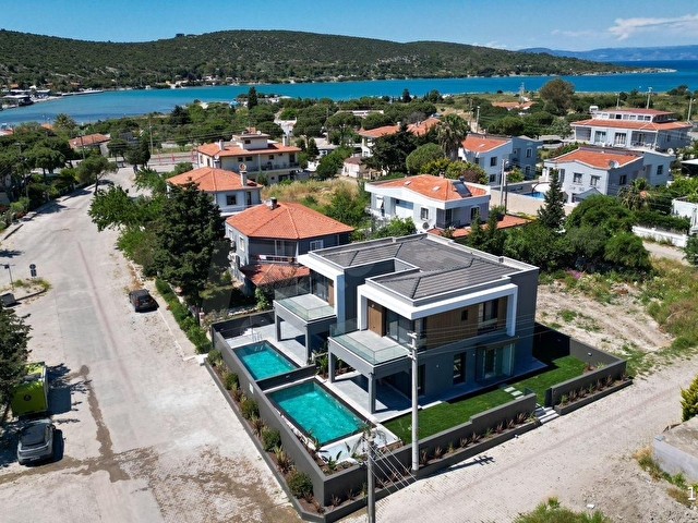 ŞİFNEDE MODERN KONSEPT MÜSTAKİL HAVUZLU SATILIK 3+1 VİLLA - Görsel 13