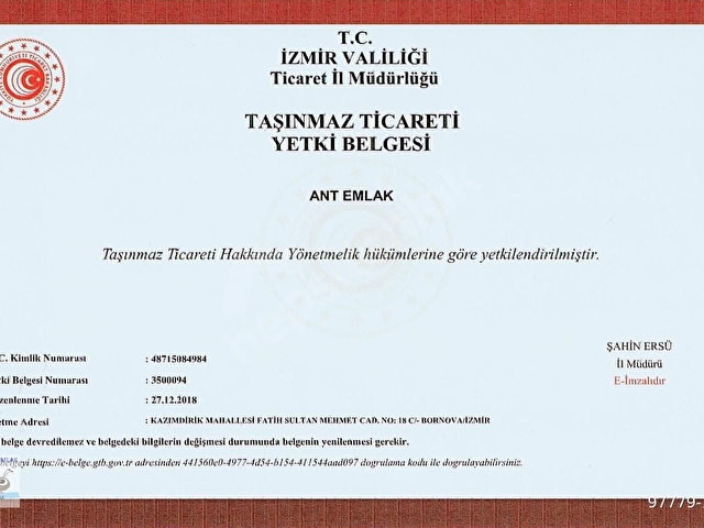 KAZIMDİRİK MAH. M.K.CAD. 3+1 135 M2 YENİ TADİLATLI SATILIK DAİRE - Görsel 19