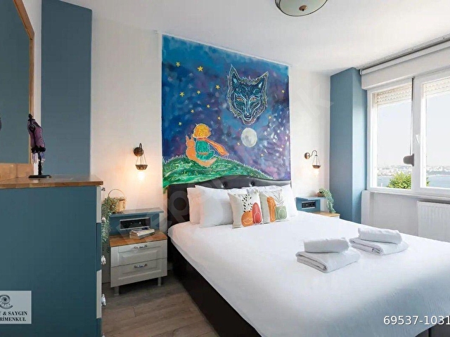 CİHANGİR’DE EŞYALI, OTOPARKLI, ÖZEL TASARIMLI 1.5+1 SATILIK DAİRE - Görsel 15