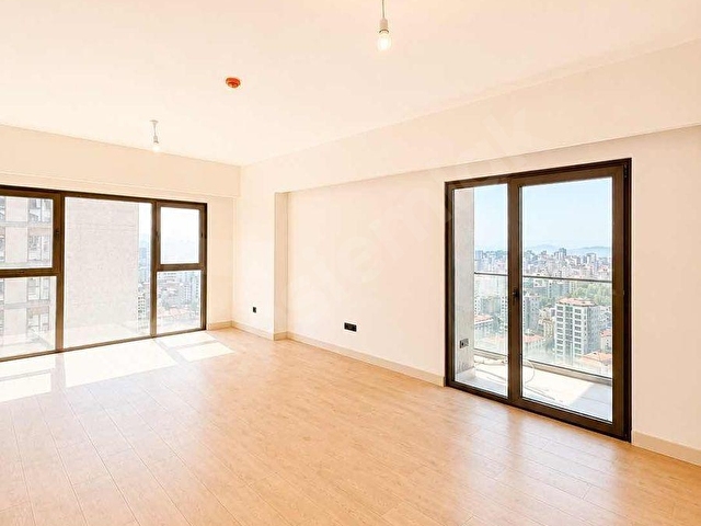 FULL DENİZ MANZARALI.. NET 100 M² 19. KAT KİRALIK 3+1 - Görsel 12