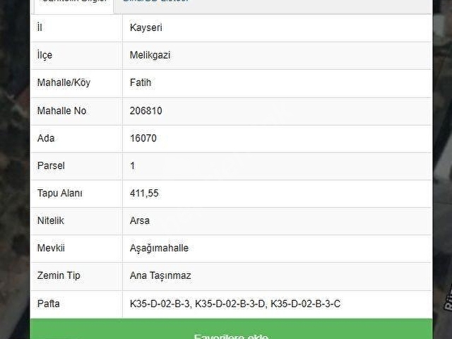 YALÇIN EMLAK - SATILIK PARK ALANI İÇİ HİSSE...! - Görsel 4