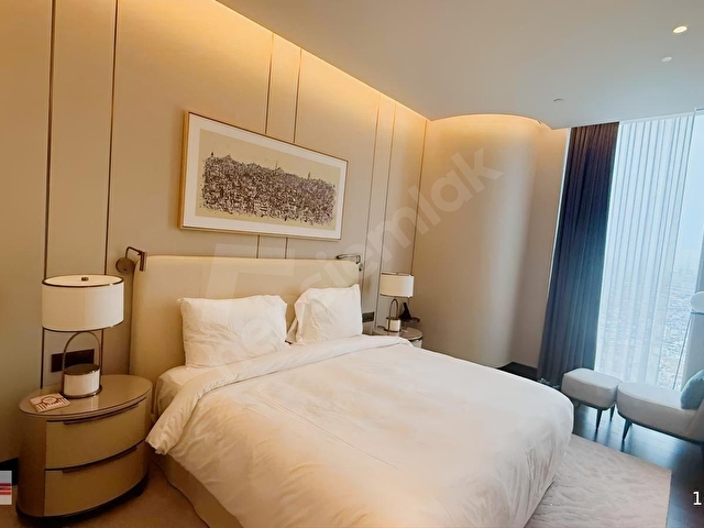 Emaar Addresste Deniz ve Şehir Manzaralı Eşyalı 3.5+1 Kiralık - Görsel 20