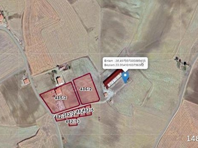 AKSARAY BAĞLIKAYA KASABASINDA SATILIK KÖŞE PARSELLER - Görsel 11