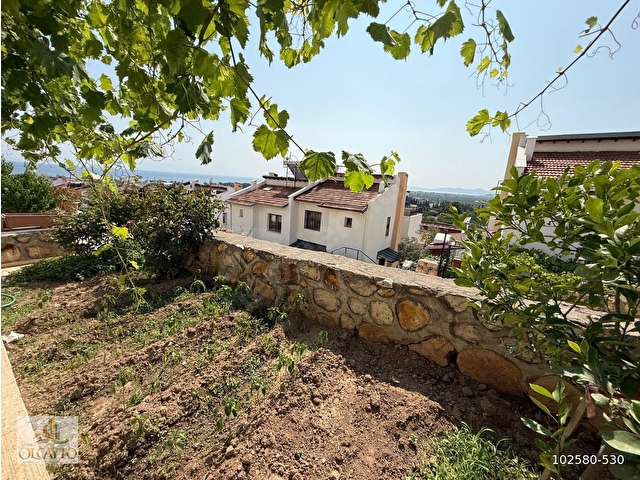 OLCAYTODAN MUHTEŞEM DENİZ MANZARALI,HAVUZLU SİTEDE VİLLA - Görsel 9