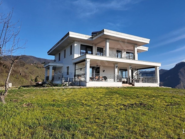 20 DÖNÜM ARAZİ İÇİNDE, DENİZ + ORMAN MANZARALI, LÜKS VİLLA - Görsel 23