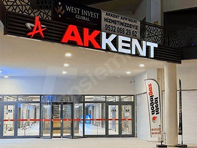 AKKENT 6 TWINS TRADE DE 110 m2 DÜKKAN MAĞAZA - Görsel 2