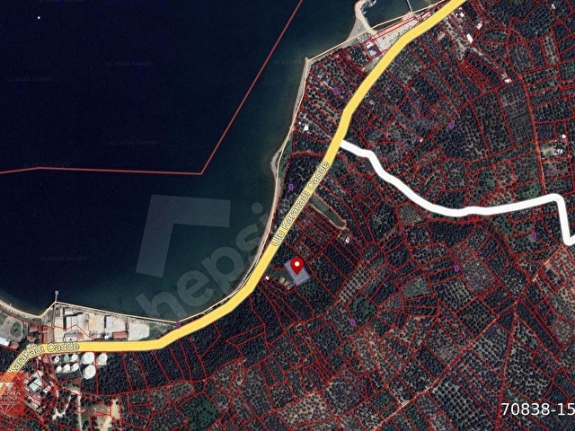 Balıkesir Bandırma Edincik Mah. 1.268 m2 Satılık Zeytinlik Yatırımlık Denize Çok Yakın - Görsel 25