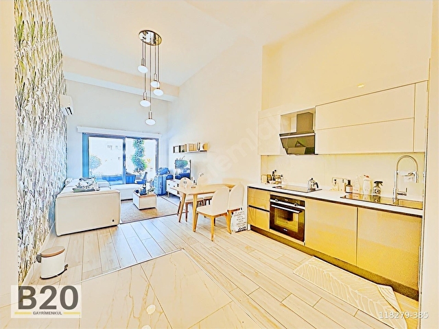 B20 PROPERTY | Marina 24 Deniz Manzaralı Teras Alanlı Eşyalı 1+1 - Görsel 6