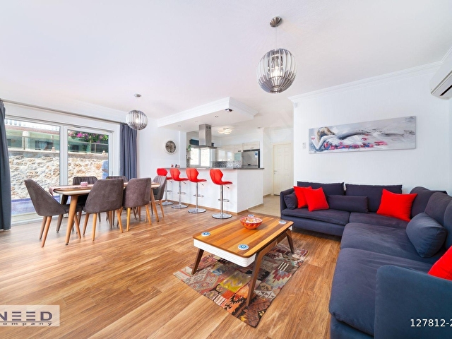 Kalkan Merkezde - Çağdaş Tasarımlı 5 Yatak Odalı Villa - Görsel 19