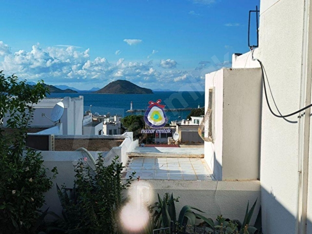 Bodrum Turgutreiste  kiralık  Manzaralı 2+1 daire REF-2749 - Görsel 9