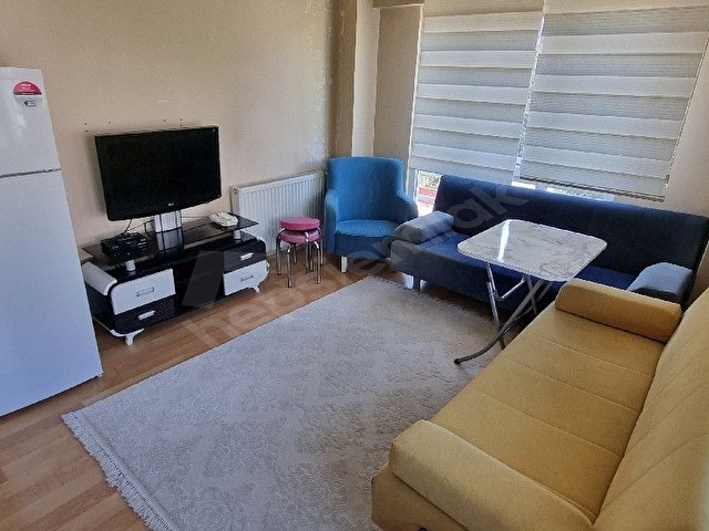 kiralık 1+1 full eşyalı daire ara kat - Görsel 19