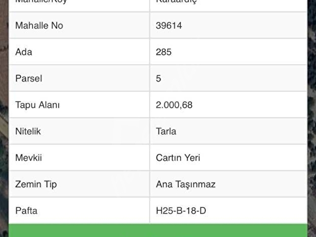 GÖYNÜK KARAARDIÇTA 2.000 m Cartın Yeri+Nallıhan Ankara yolu üzeri - Görsel 6