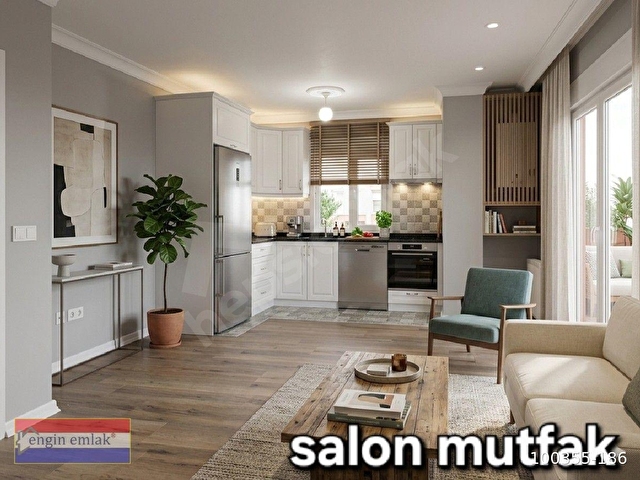 ENGİN EMLAKTAN yeni evleneceklere ideal yeni 2+1 metroya yakın